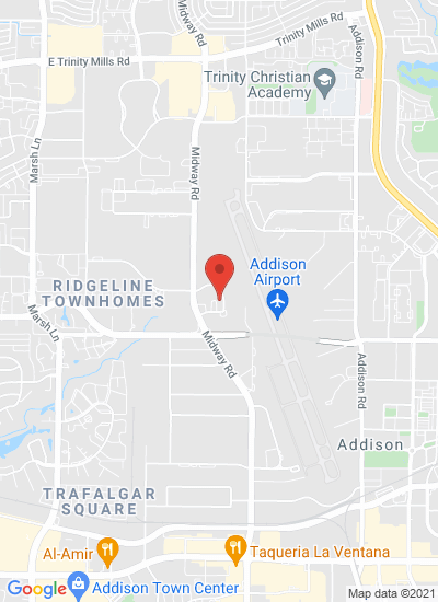 Map showing Addison, United States