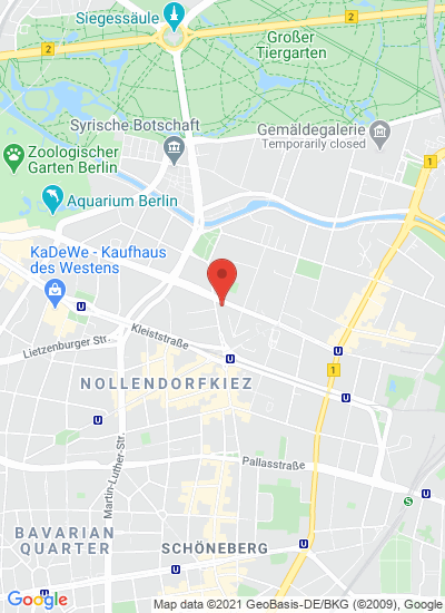 Map showing Berlin, Germany