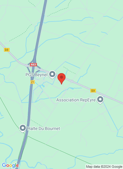 Map showing Salles, France