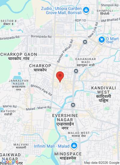 Map showing Mumbai, India