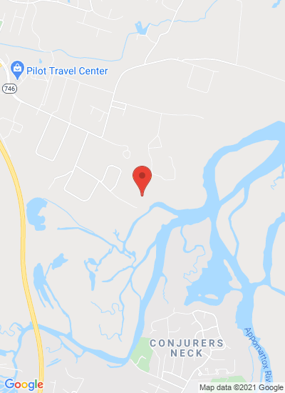 Map showing South Chesterfield, United States
