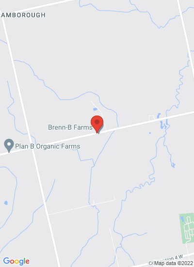 Map showing Waterdown, Canada