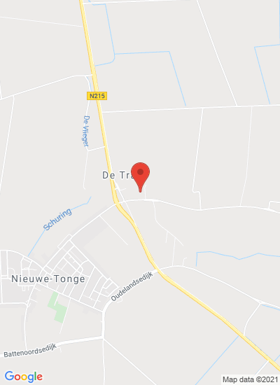 Map showing Nieuwe Tonge, Netherlands
