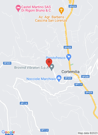 Map showing Cortemilia, Italy