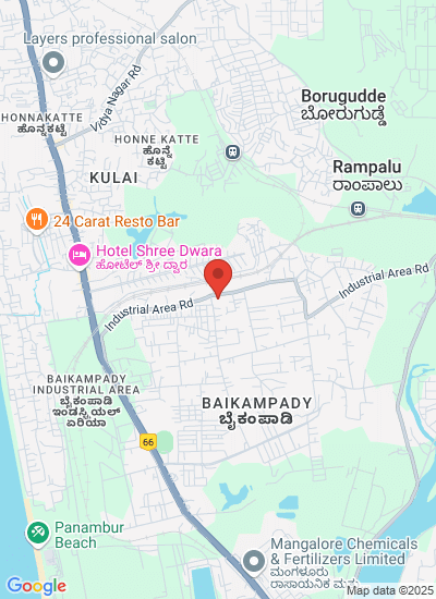 Map showing Attibele, India