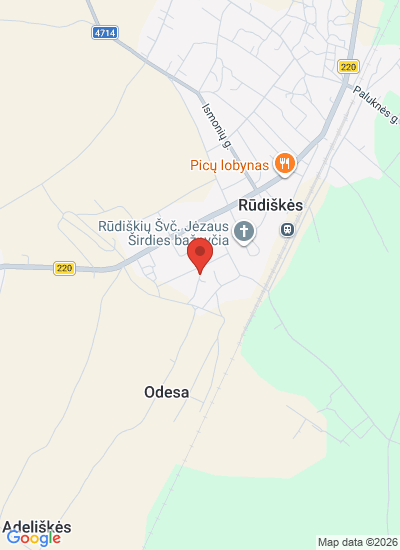 Map showing Trakų r. sav, Lithuania
