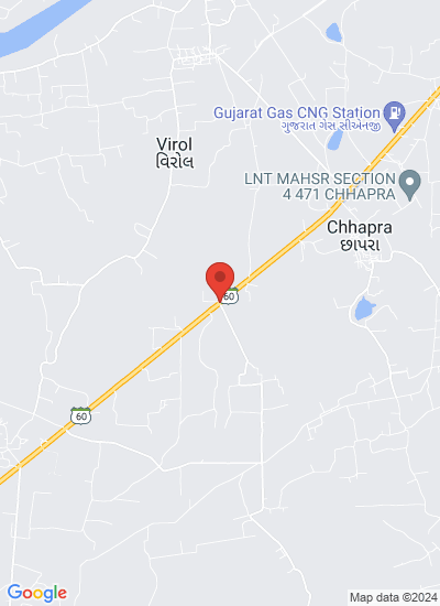 Map showing Ahmedabad, India