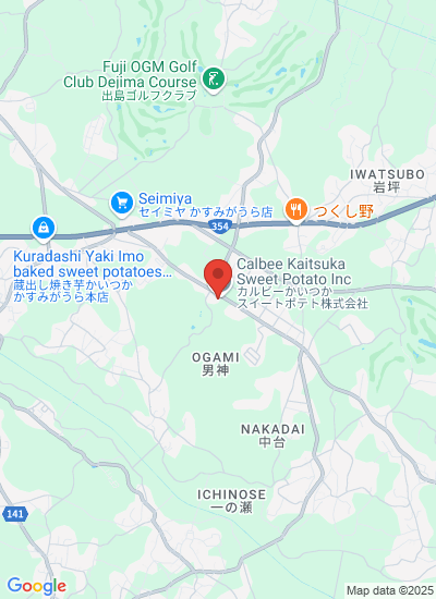 Map showing Kasumigaura, Japan