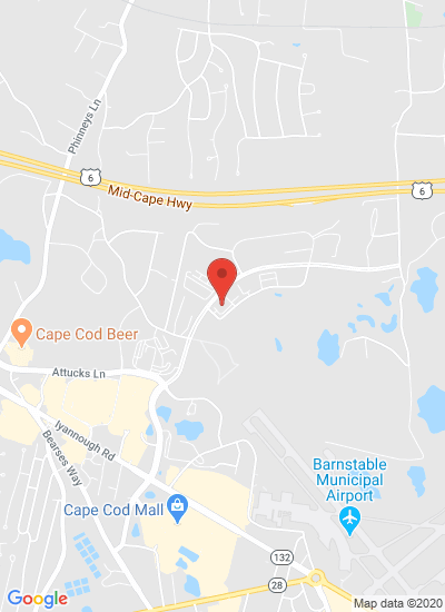 Map showing Hyannis, United States