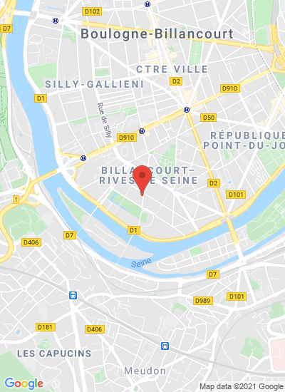 Map showing Hauts De Seine, France