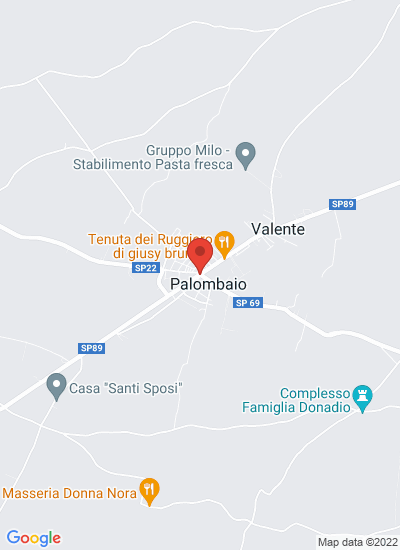 Map showing Palombaio, Italy