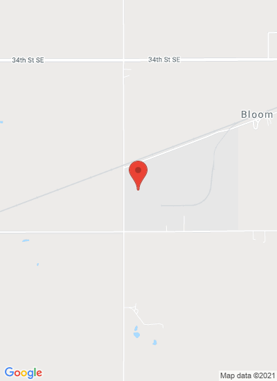 Map showing Jamestown, United States