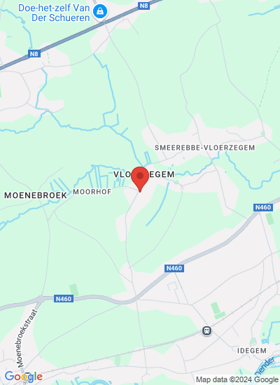 Map showing Belgium
