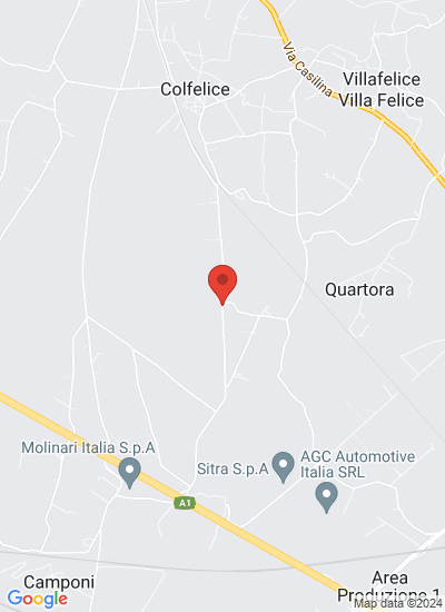 Map showing Italy