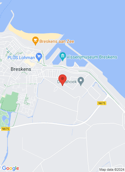 Map showing Breskens, Netherlands