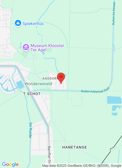Map showing Ter-Apel, Netherlands