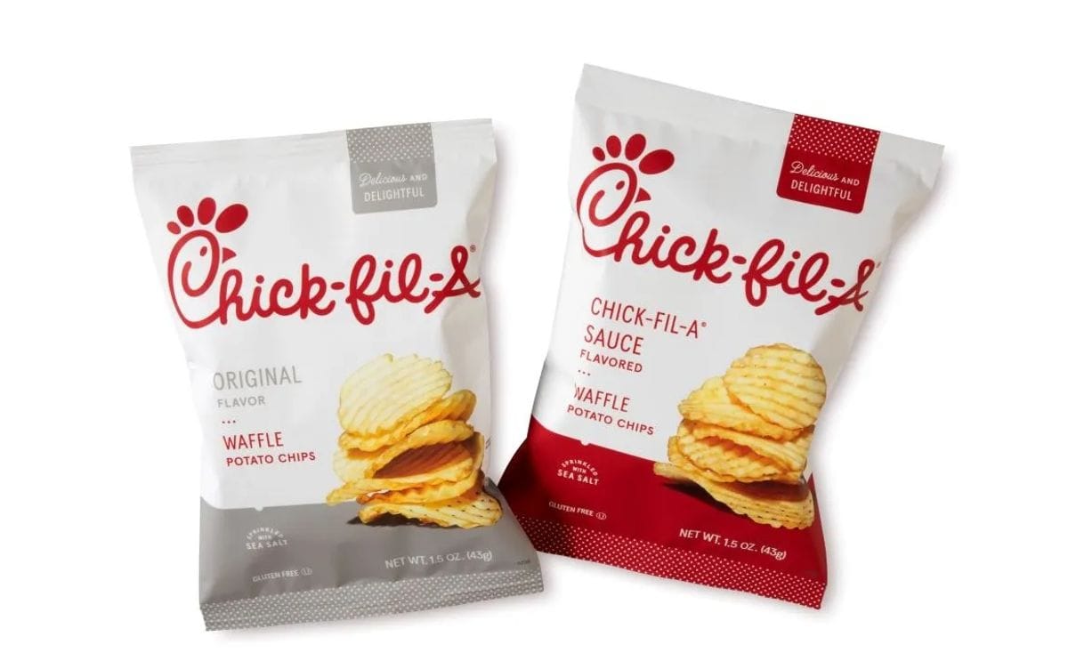 Chick fil a waffle potato chips