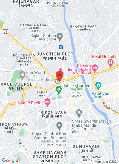 Map showing Morbi, India