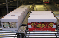 Palletizing chips and snacks