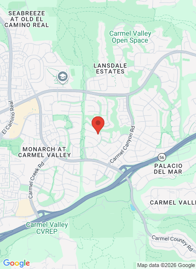 Map showing San Diego, United States
