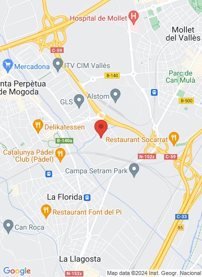 Map showing Barberà del Vallès, Spain