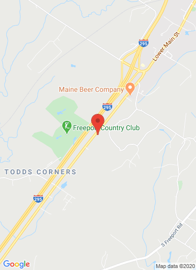 Map showing Freeport, United States