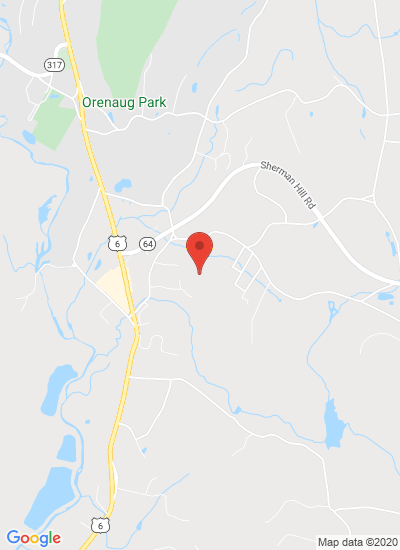 Map showing Woodbury, United States
