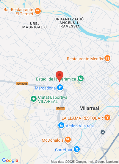 Map showing Spain