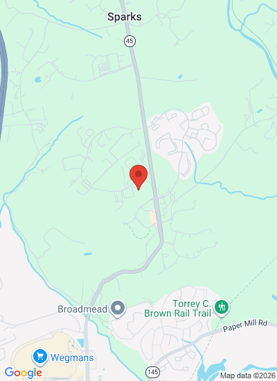 Map showing Sparks Glencoe, United States