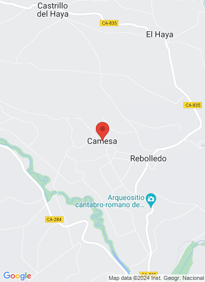 Map showing Aguilar Campoo, Spain