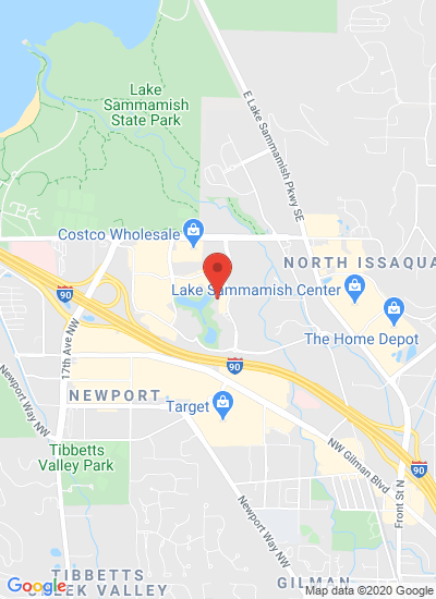 Map showing Issaquah, United States