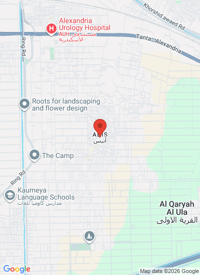 Map showing Abis, Egypt