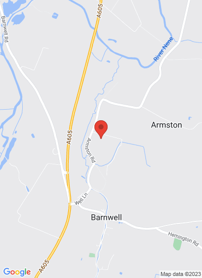 Map showing Oundle, United Kingdom