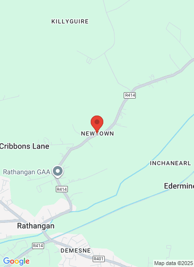 Map showing Ireland