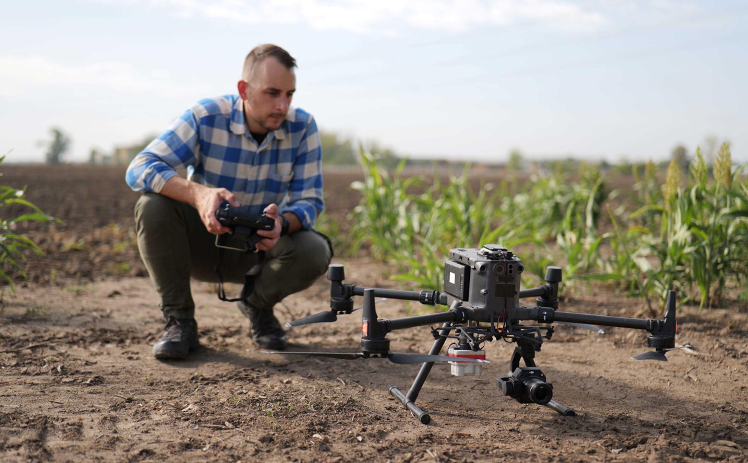 Cultiwise drones cover hectares per hour