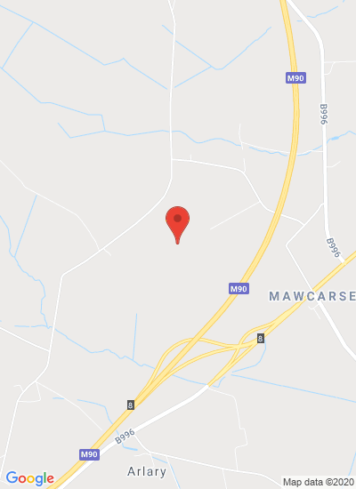 Map showing Kinross, United Kingdom