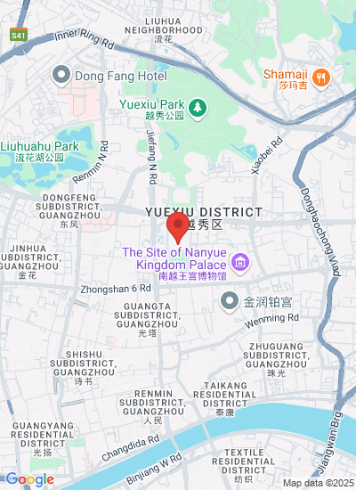 Map showing Guangzhou Shi, China