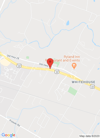 Map showing Whitehouse, United States