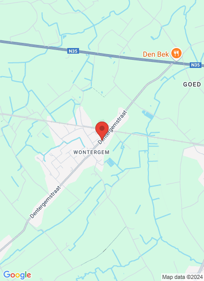 Map showing Oostrozebeke, Belgium