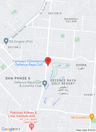 Map showing Lahore, Pakistan