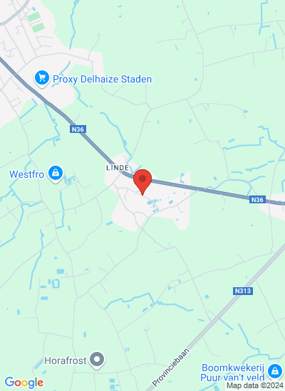Map showing Staden, Belgium