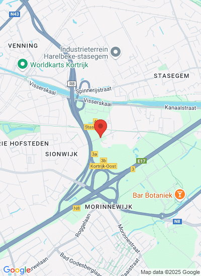 Map showing Belgium