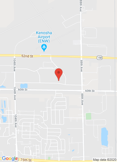 Map showing Kenosha, United States