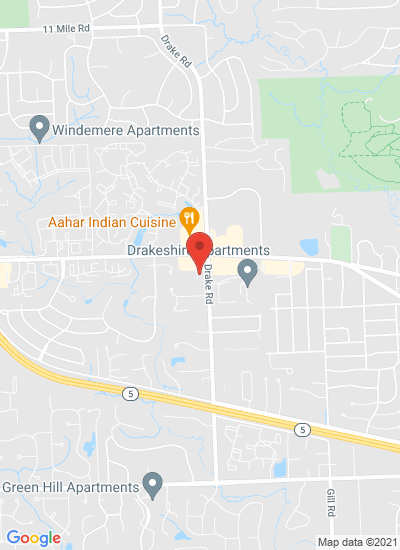 Map showing Farmington Hills, United States