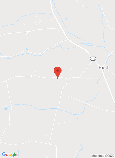 Map showing Womelsdorf, United States