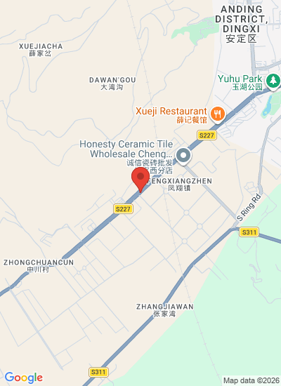 Map showing Dingxi Shi, China