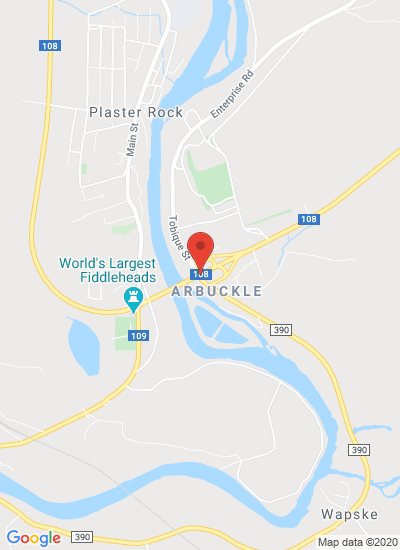Map showing Drummond, Canada