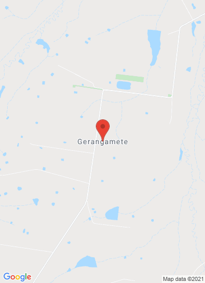 Map showing Gerangamete, Australia