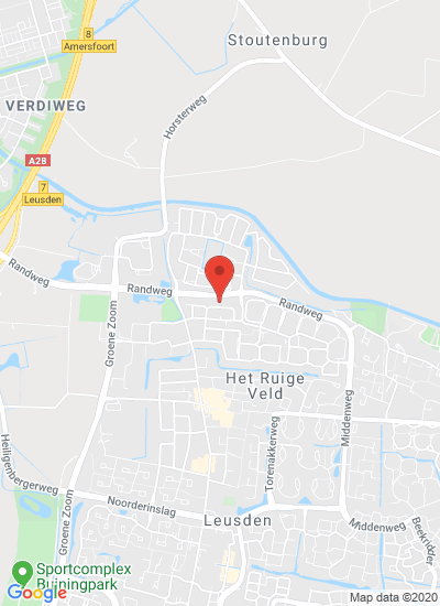 Map showing Leusden, Netherlands