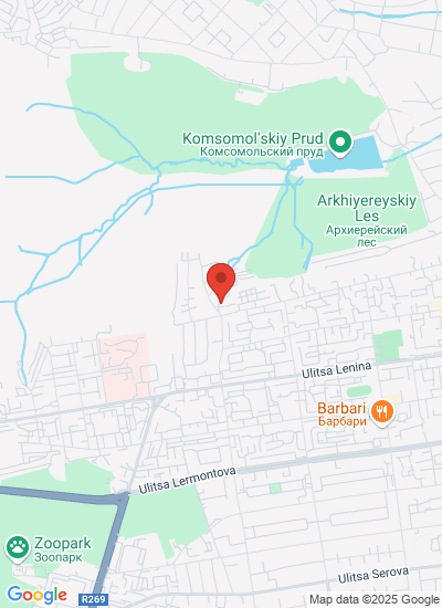 Map showing Stavropol, Russia